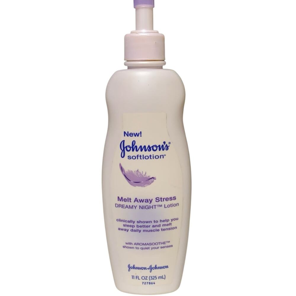 JOHNSONS BODY CARE‎ MELT AWAY STRESS DREAMY NIGHT LOTION ORIGINAL 11 Oz